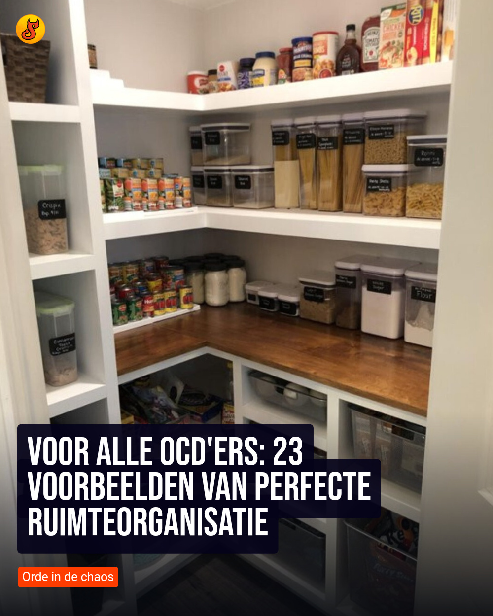 Voor alle OCD'ers: 23 voorbeelden van perfecte ruimteorganisatie