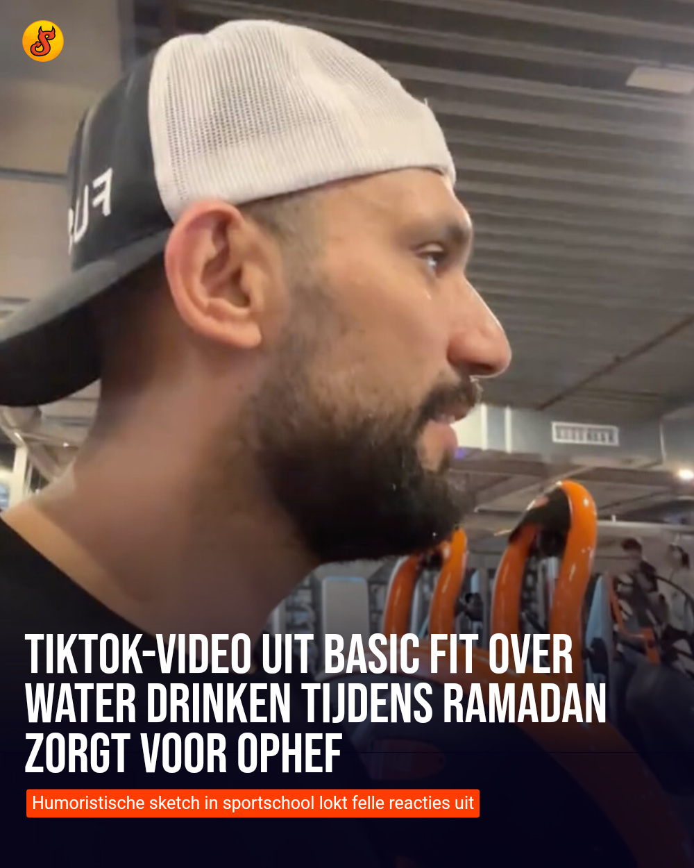 TikTok-video uit Basic Fit over water drinken tijdens ramadan zorgt voor ophef