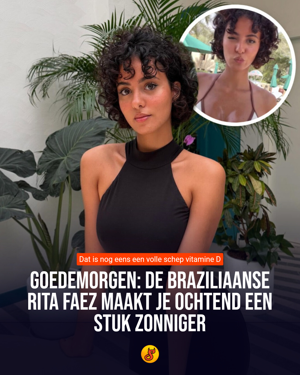 Goedemorgen: De Braziliaanse Rita Faez maakt je ochtend een stuk zonniger