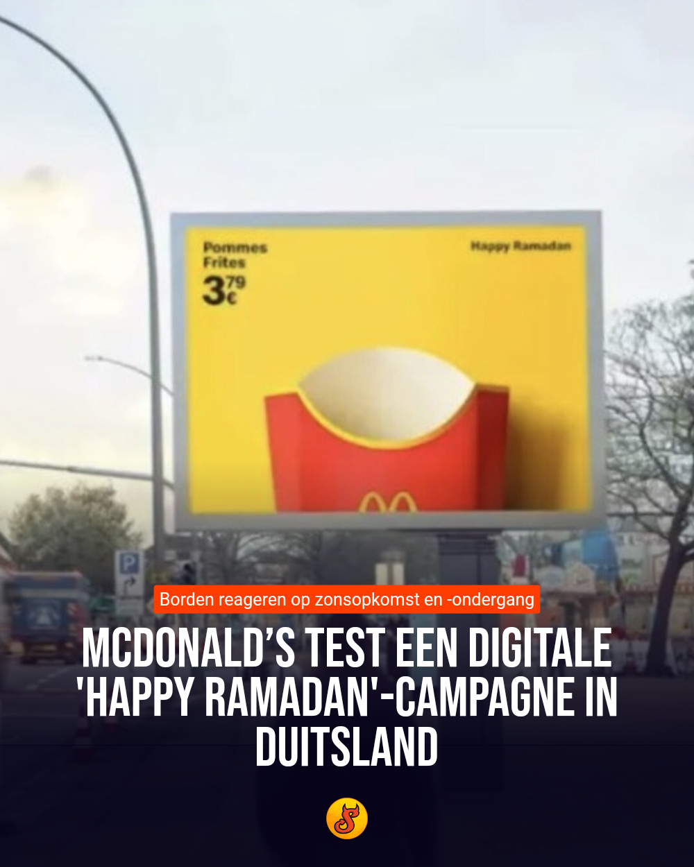 McDonald’s test een digitale 'Happy Ramadan'-campagne in Duitsland