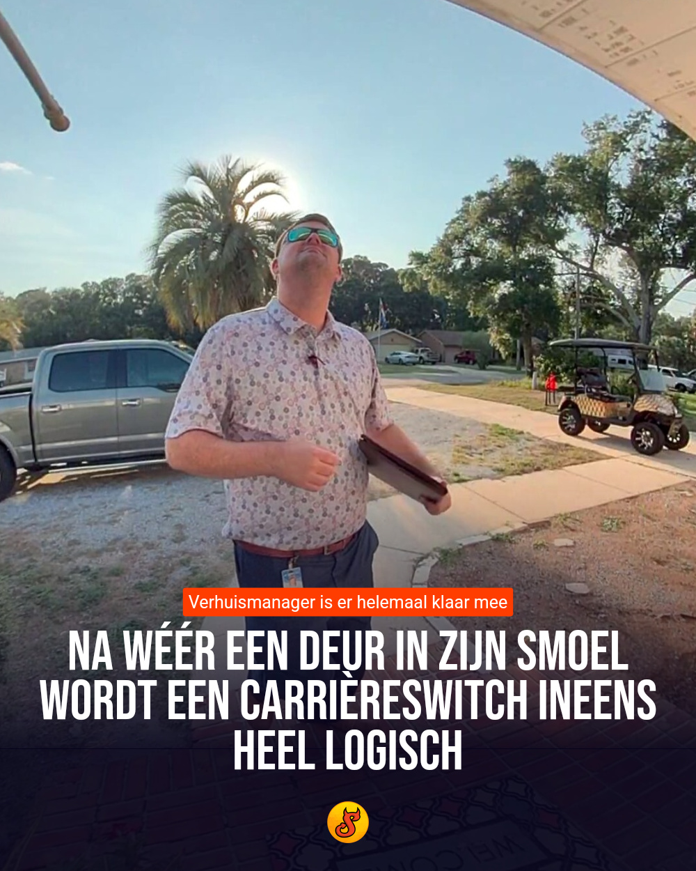 Na wéér een deur in zijn smoel wordt een carrièreswitch ineens heel logisch