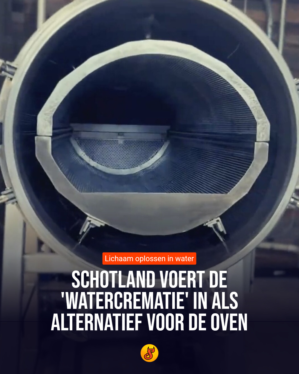 Schotland voert de 'watercrematie' in als alternatief voor de oven