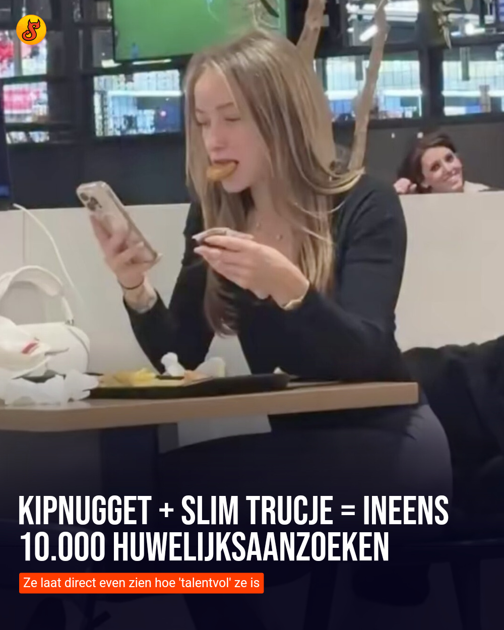Kipnugget + slim trucje = ineens 10.000 huwelijksaanzoeken