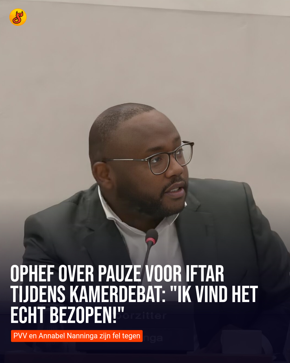 Ophef over pauze voor iftar tijdens Kamerdebat: "Ik vind het echt bezopen!"