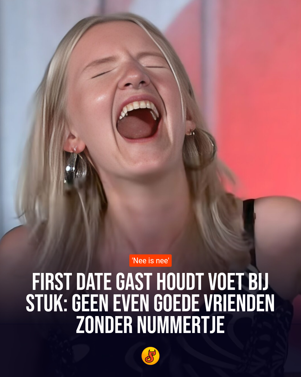 First Date gast houdt voet bij stuk: Geen even goede vrienden zonder nummertje