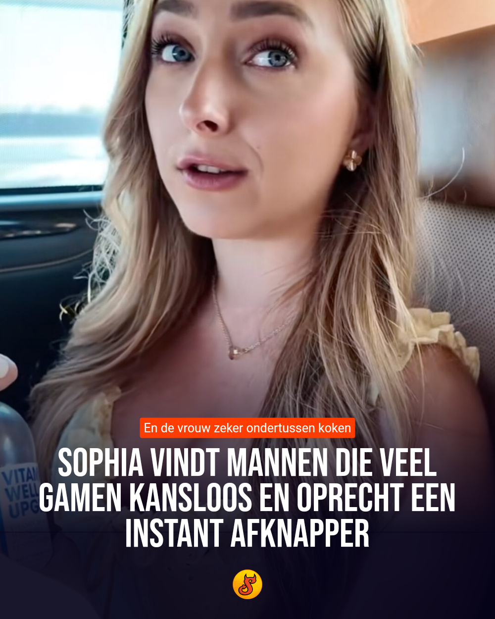 Sophia vindt mannen die veel gamen kansloos en oprecht een instant afknapper