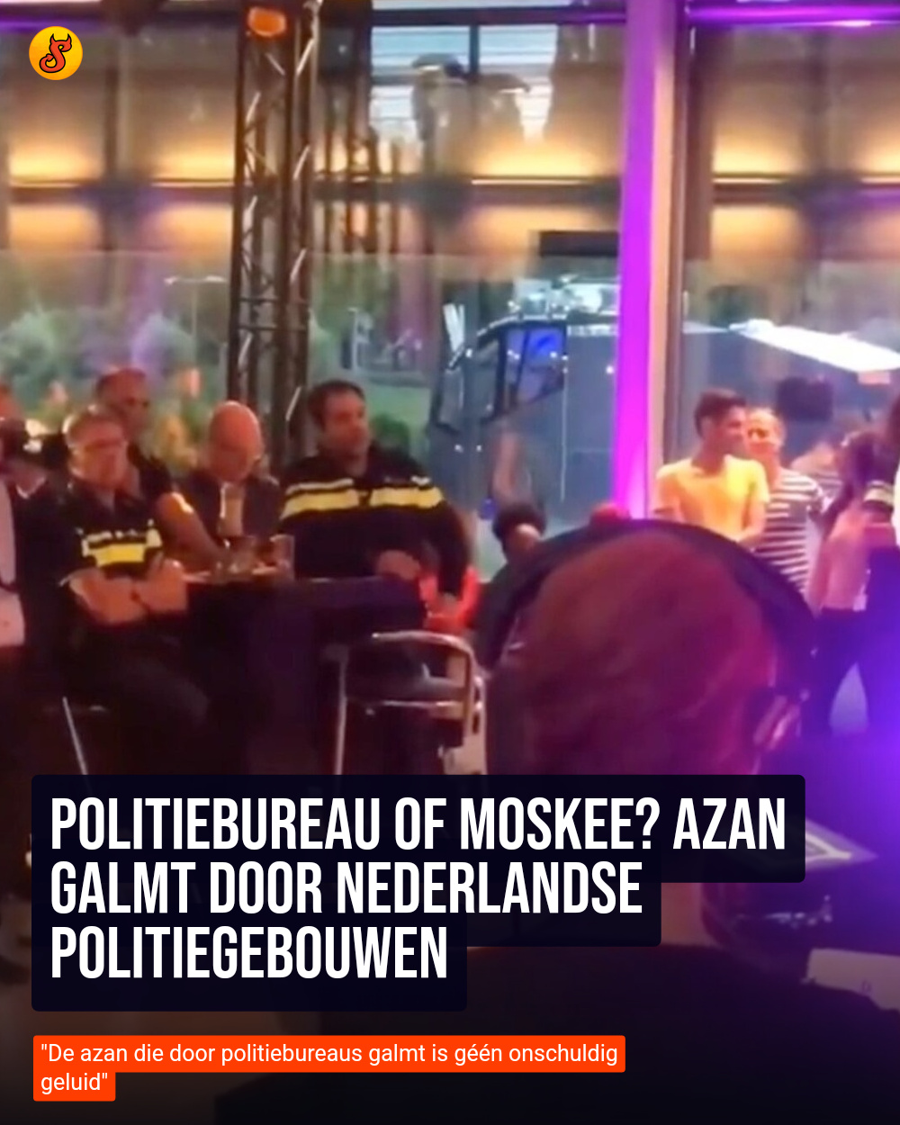 Politiebureau of moskee? Azan galmt door Nederlandse politiegebouwen