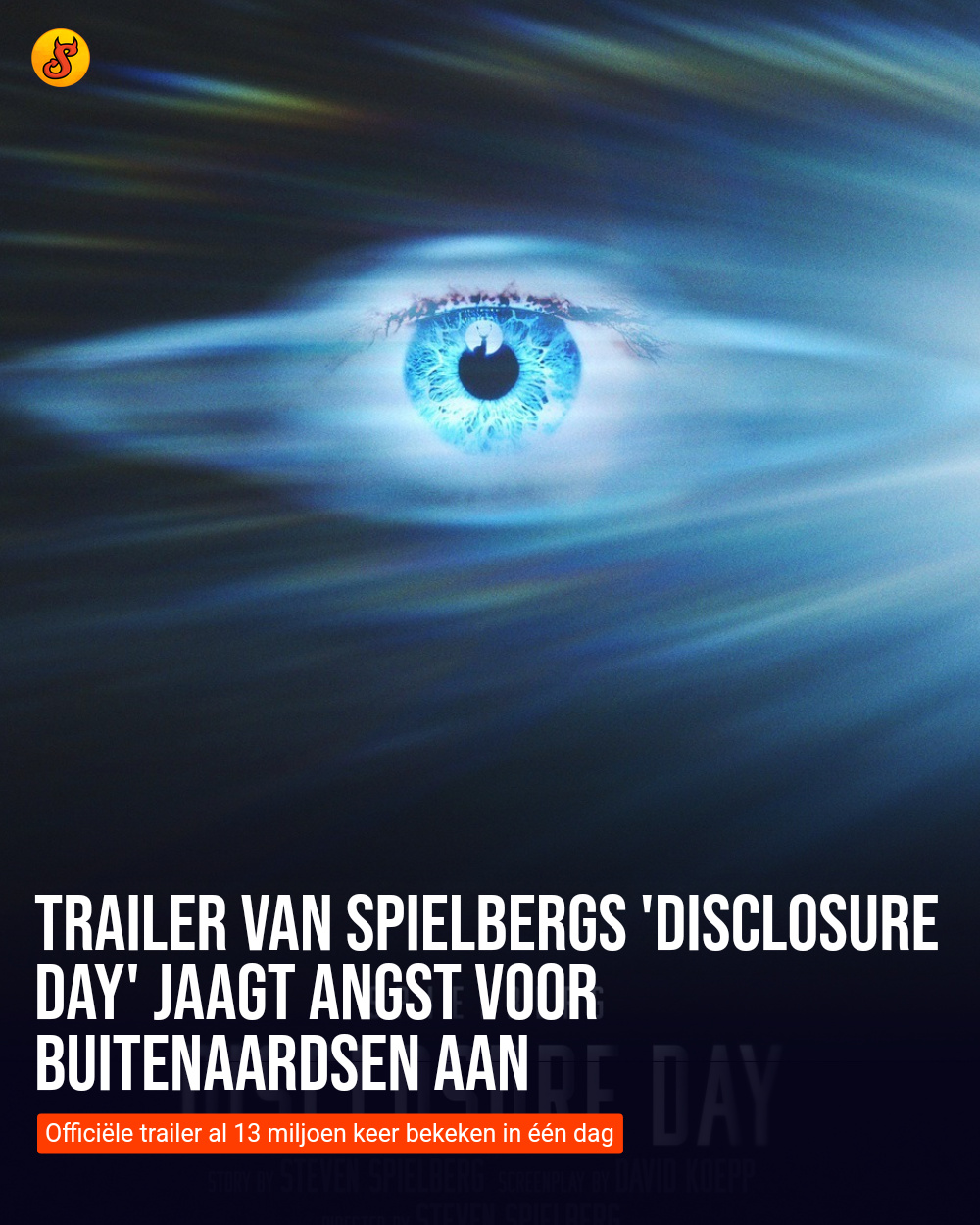 Trailer van Spielbergs 'Disclosure Day' jaagt angst voor buitenaardsen aan