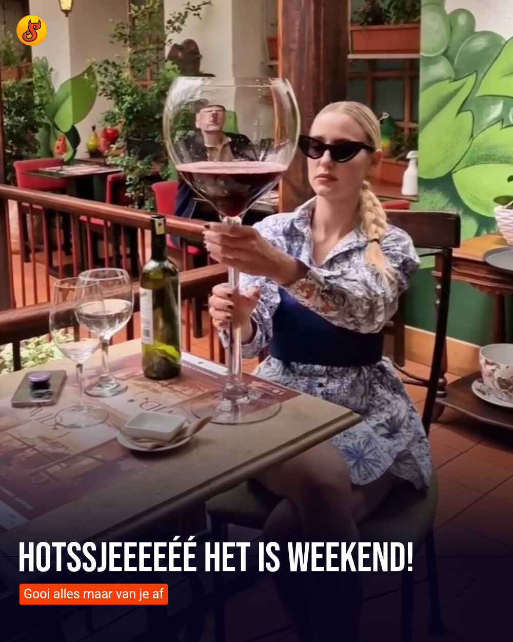 Hotssjeeeeéé het is weekend!
