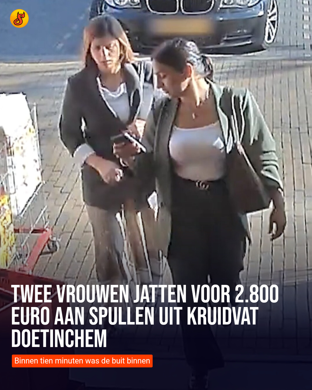 Twee vrouwen jatten voor 2.800 euro aan spullen uit Kruidvat Doetinchem