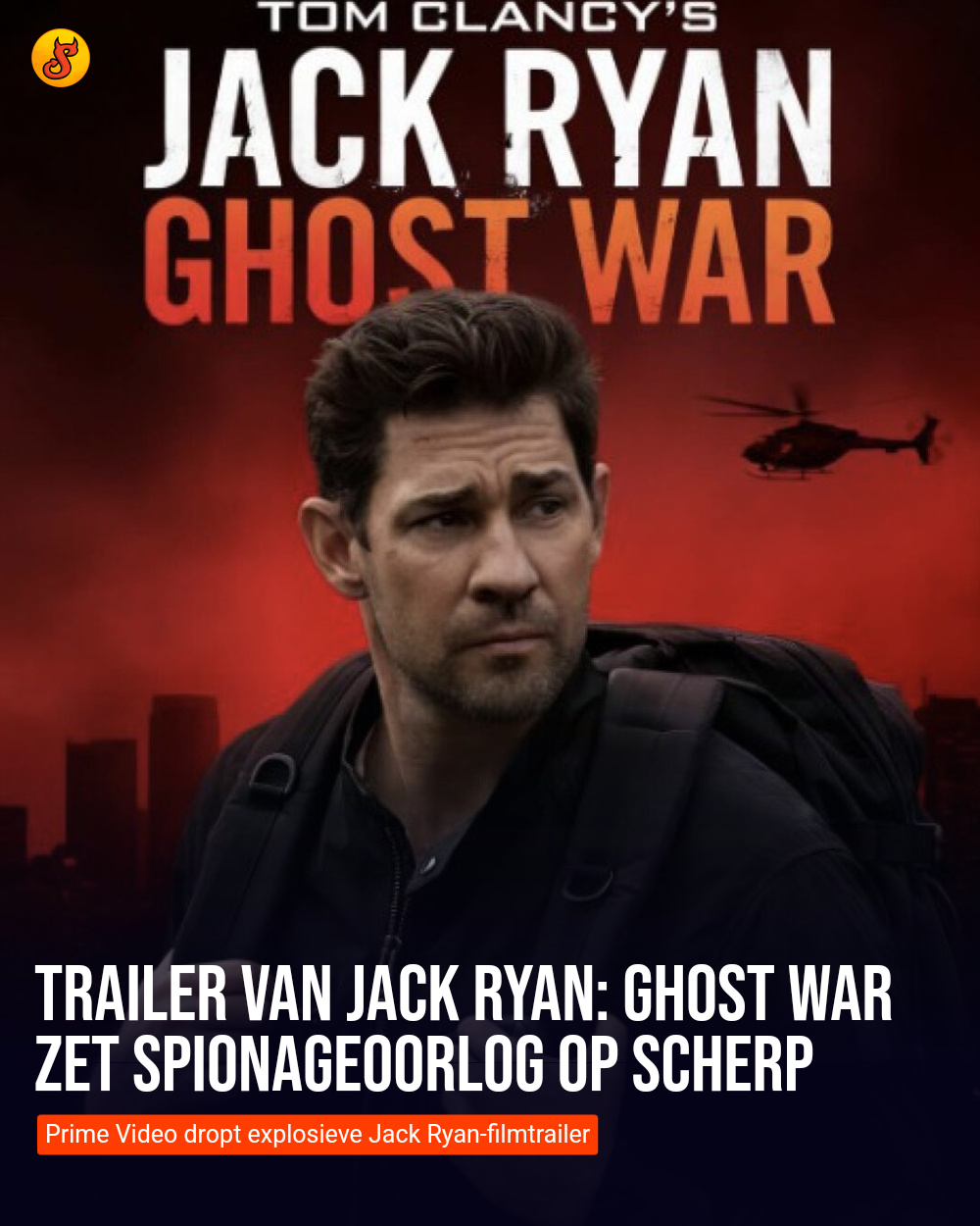 Trailer van Jack Ryan: Ghost War zet spionageoorlog op scherp
