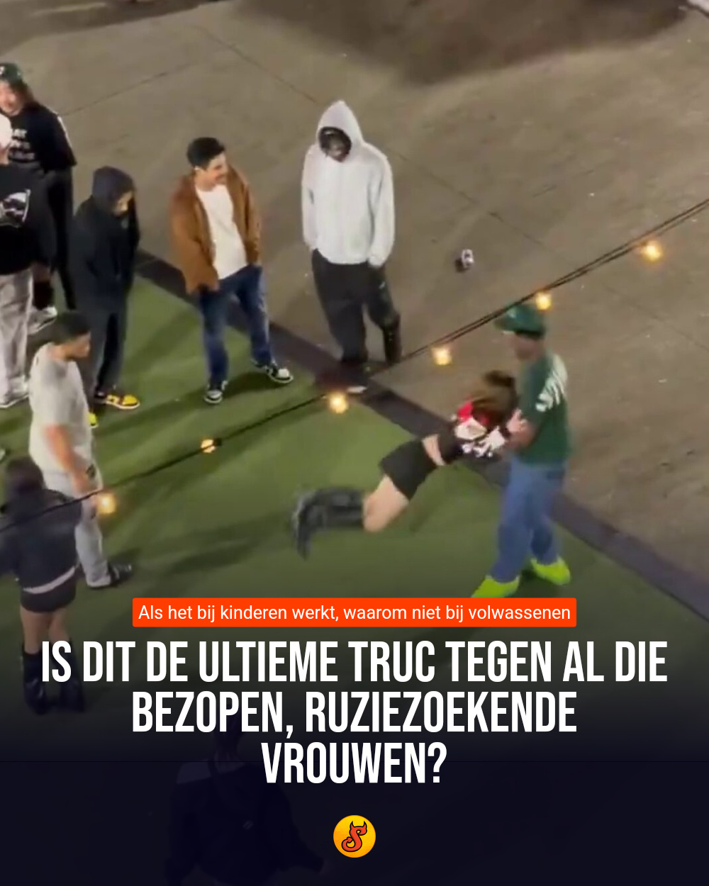 Is dit de ultieme truc tegen al die bezopen, ruziezoekende vrouwen?