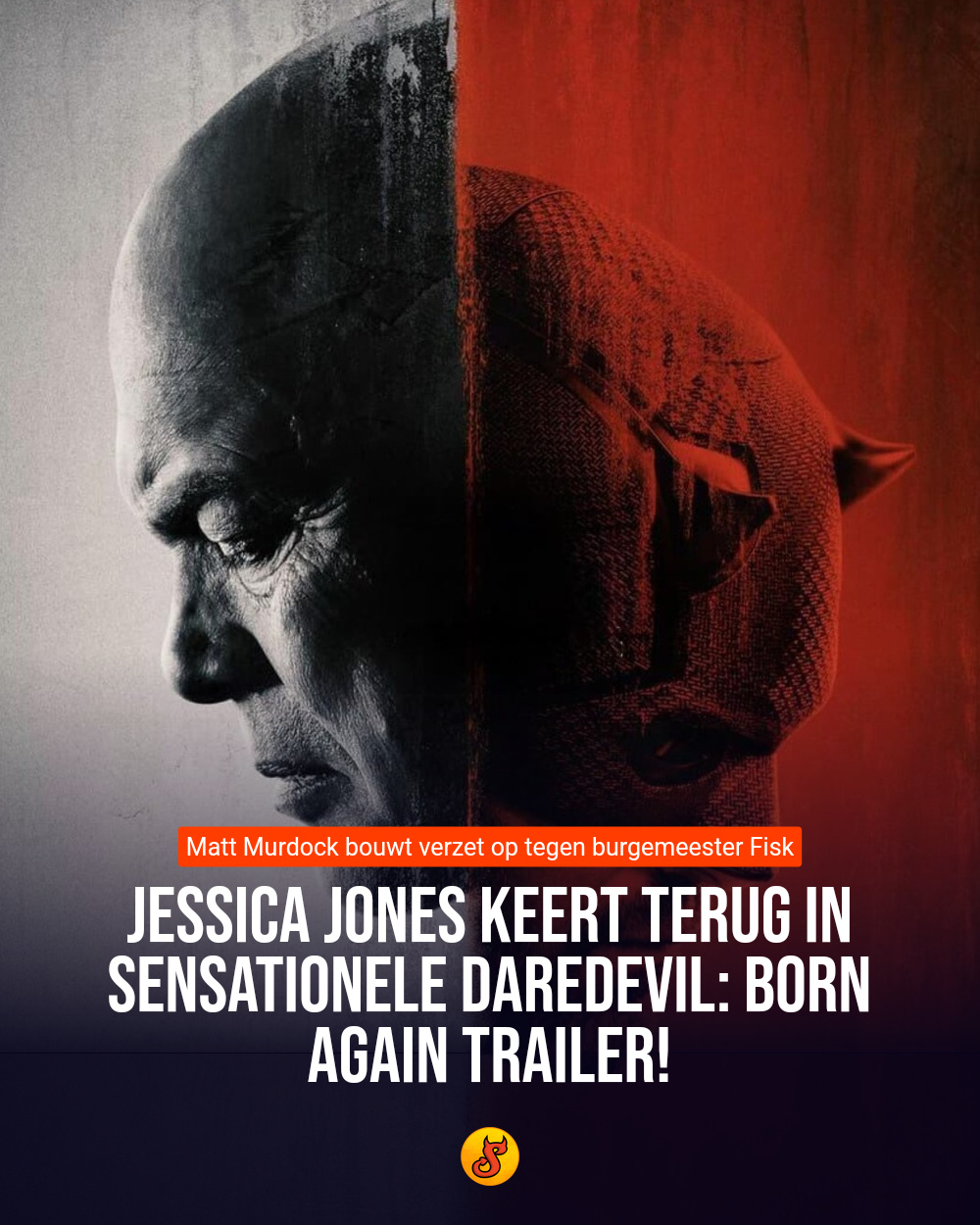 Jessica Jones keert terug in sensationele Daredevil: Born Again trailer!