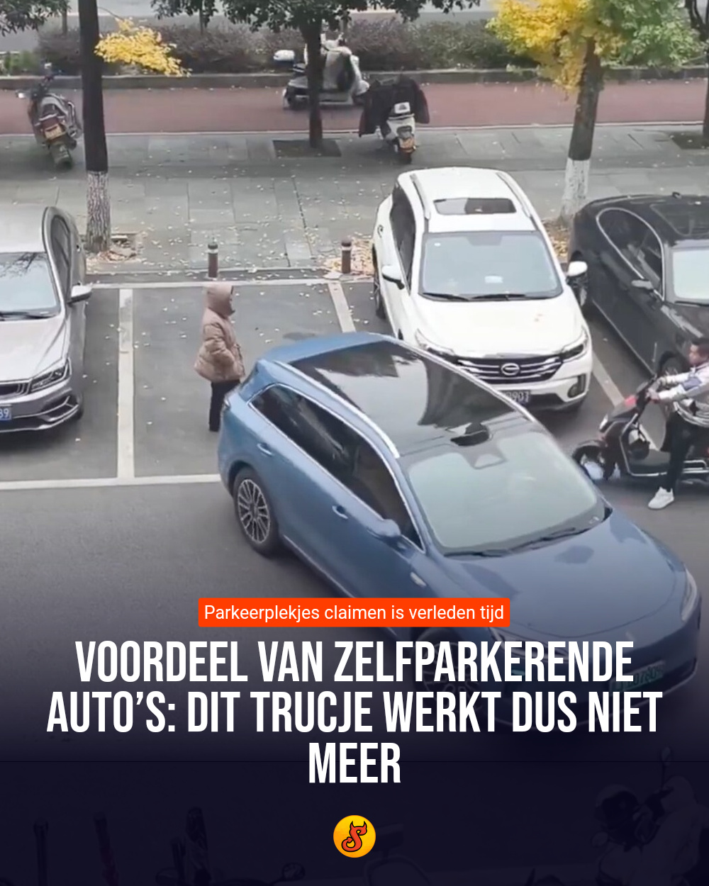 Voordeel van zelfparkerende auto’s: Dit trucje werkt dus niet meer
