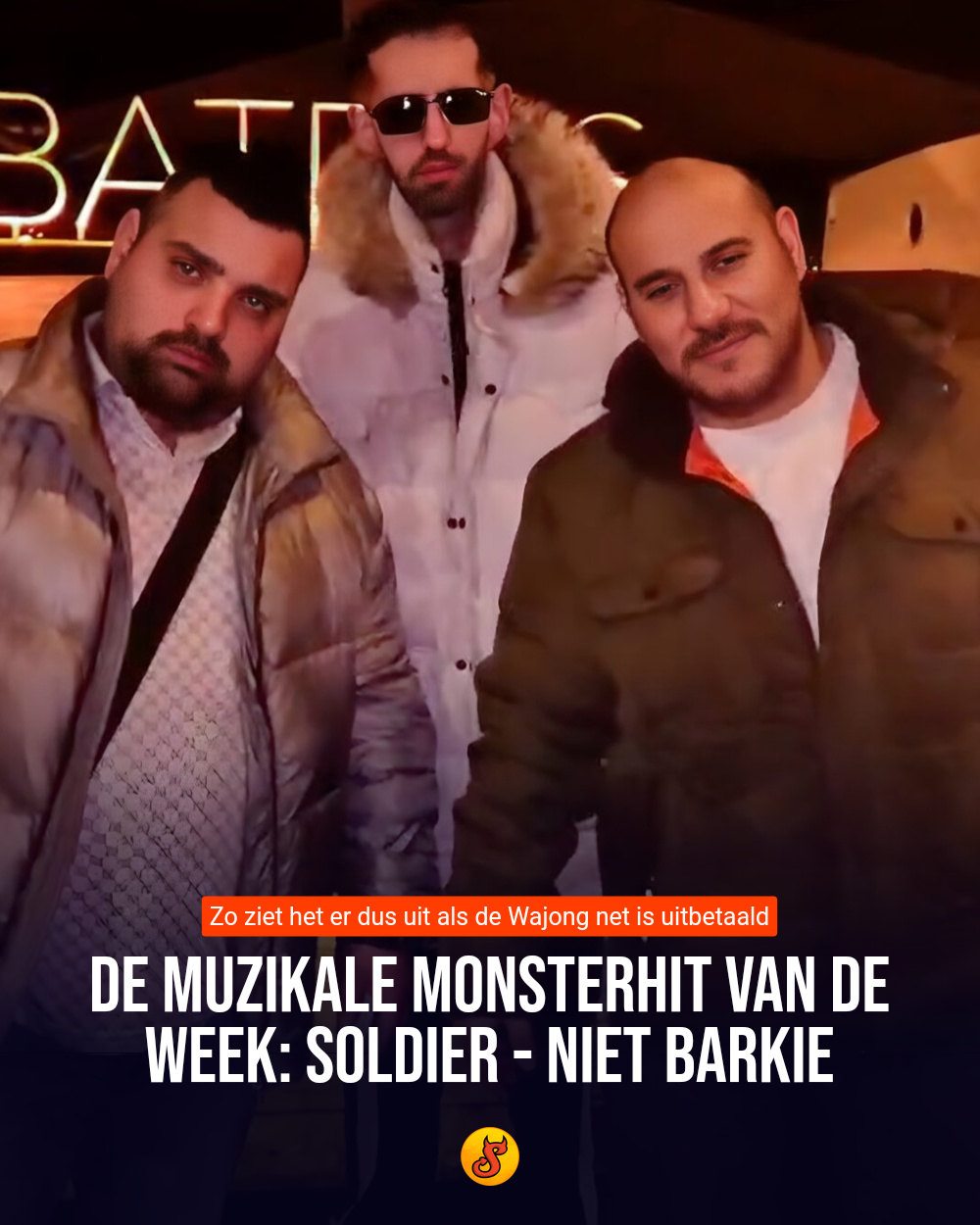 De muzikale monsterhit van de week: Soldier - Niet Barkie