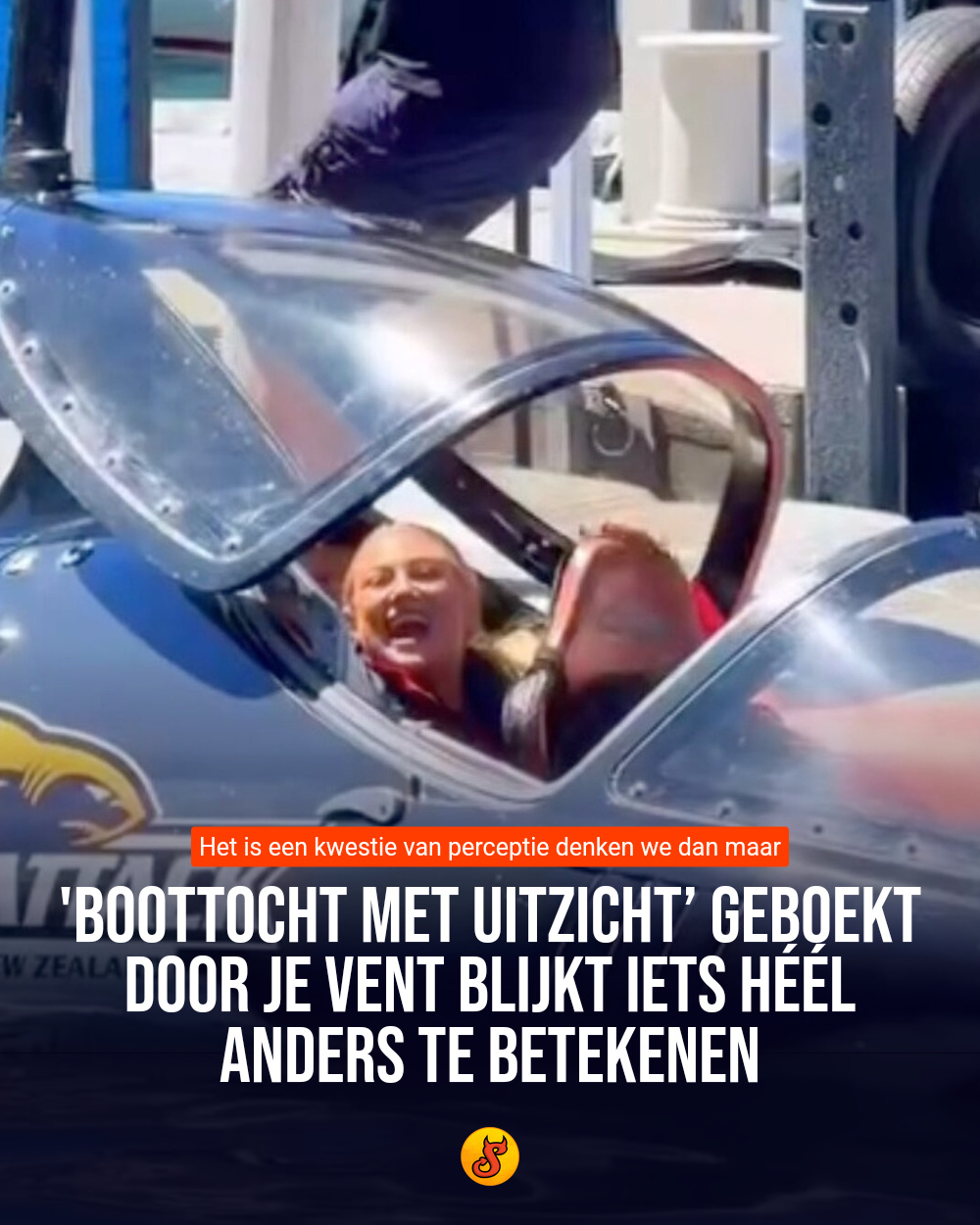 'Boottocht met uitzicht’ geboekt door je vent blijkt iets héél anders te betekenen
