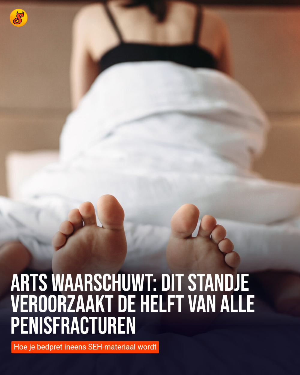 Arts waarschuwt: Dit standje veroorzaakt de helft van alle penisfracturen