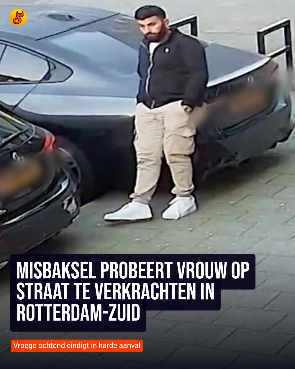Misbaksel probeert vrouw op straat te verkrachten in Rotterdam-Zuid