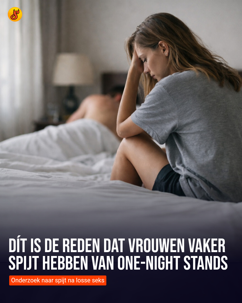 Dít is de reden dat vrouwen vaker spijt hebben van one-night stands