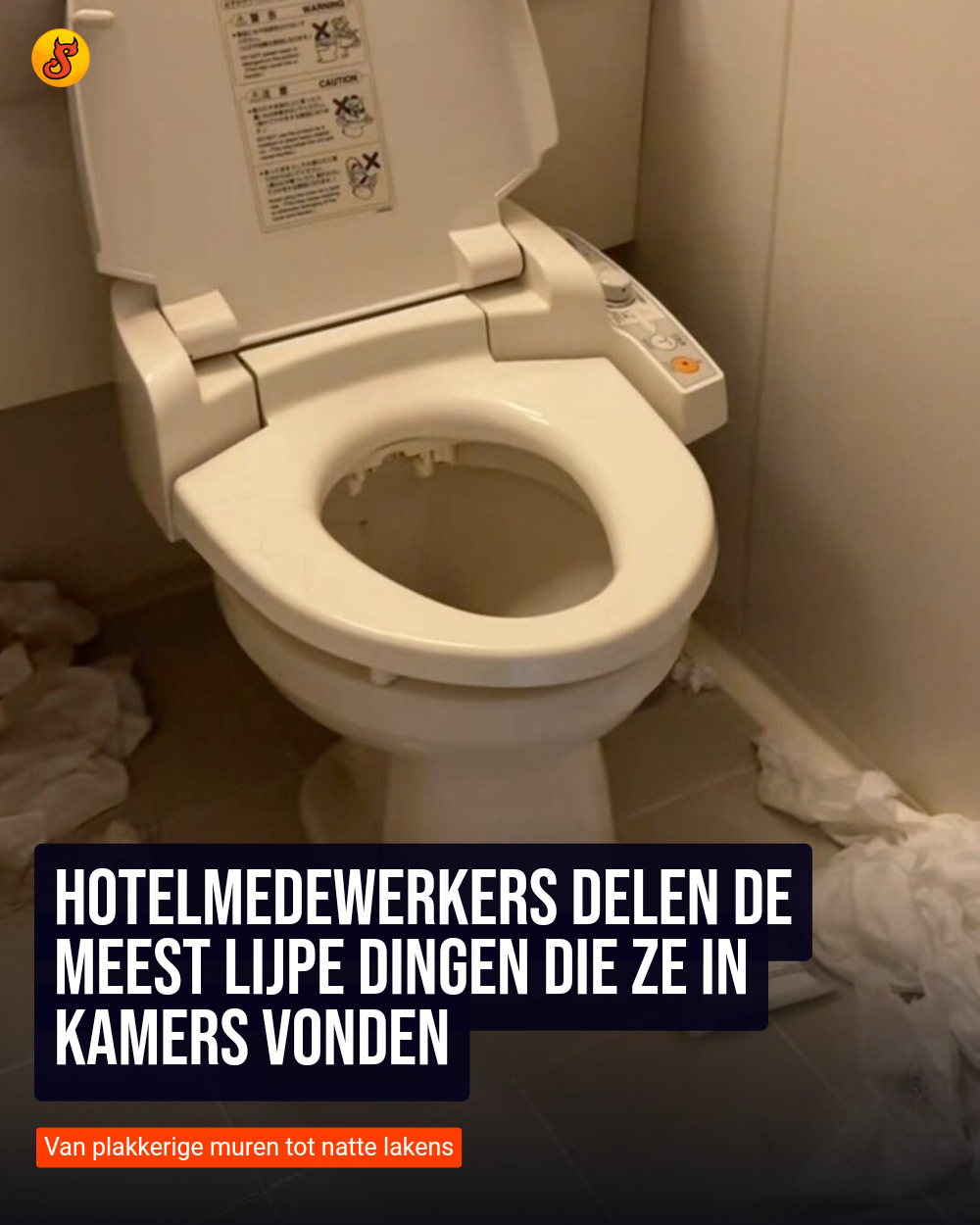 Hotelmedewerkers delen de meest lijpe dingen die ze in kamers vonden
