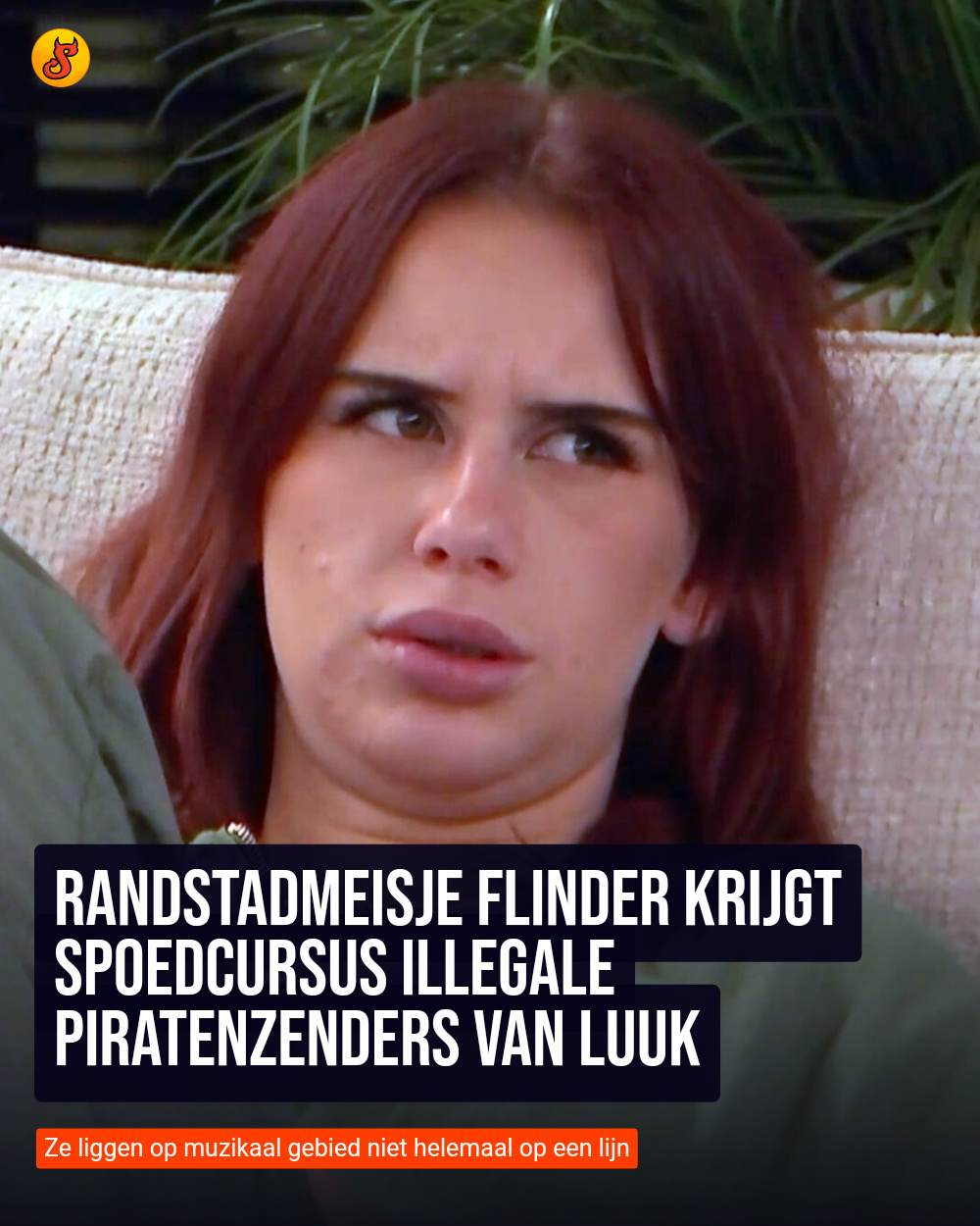 Randstadmeisje Flinder krijgt spoedcursus illegale piratenzenders van Luuk