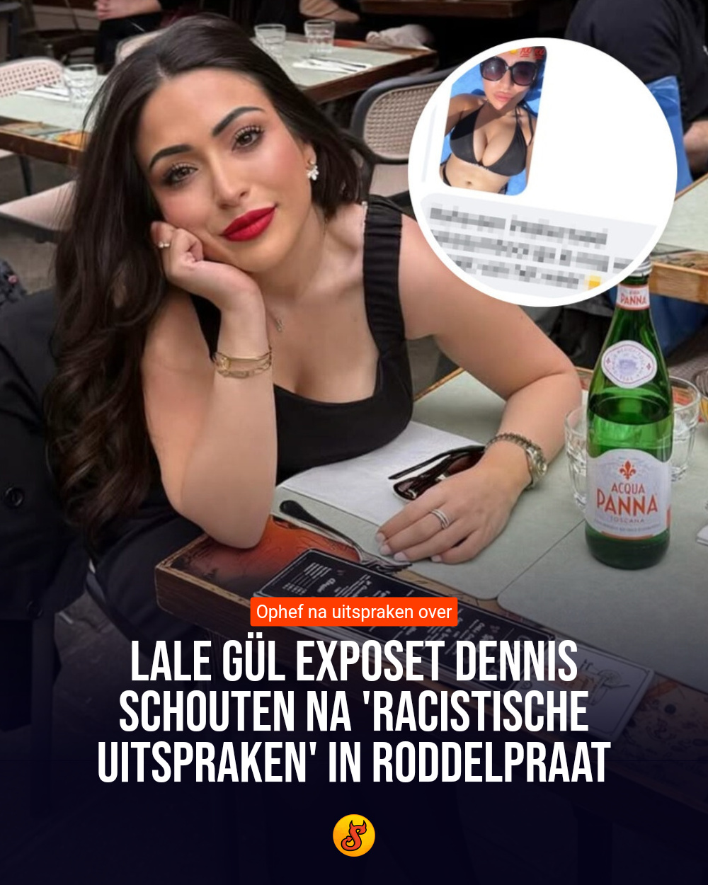 Lale Gül exposet Dennis Schouten na 'racistische uitspraken' in RoddelPraat