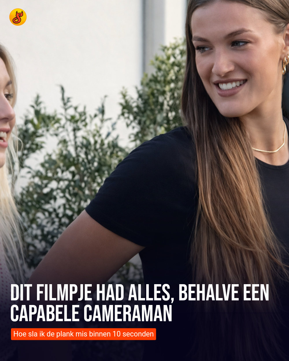 Dit filmpje had alles, behalve een capabele cameraman