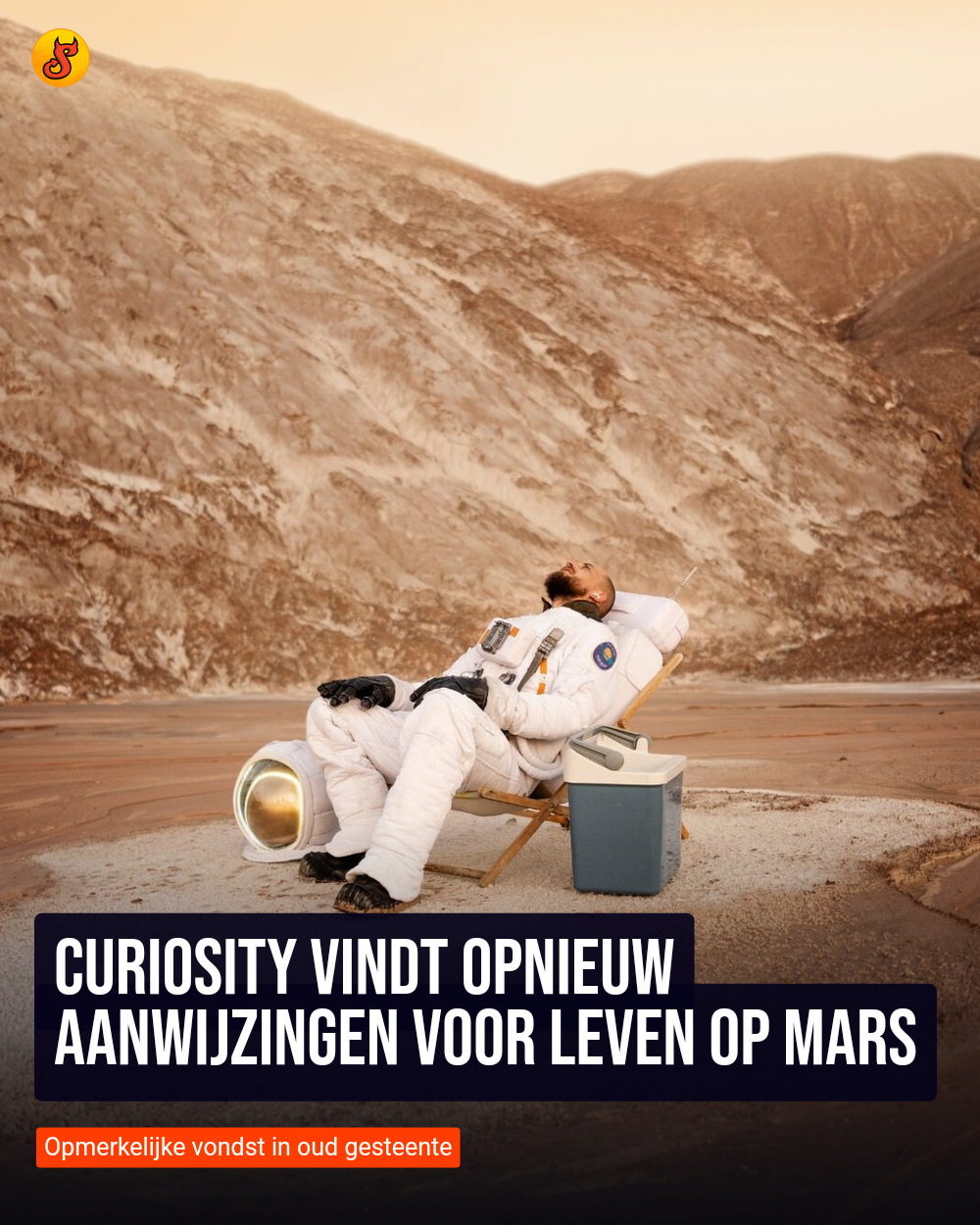 Curiosity vindt opnieuw aanwijzingen voor leven op Mars