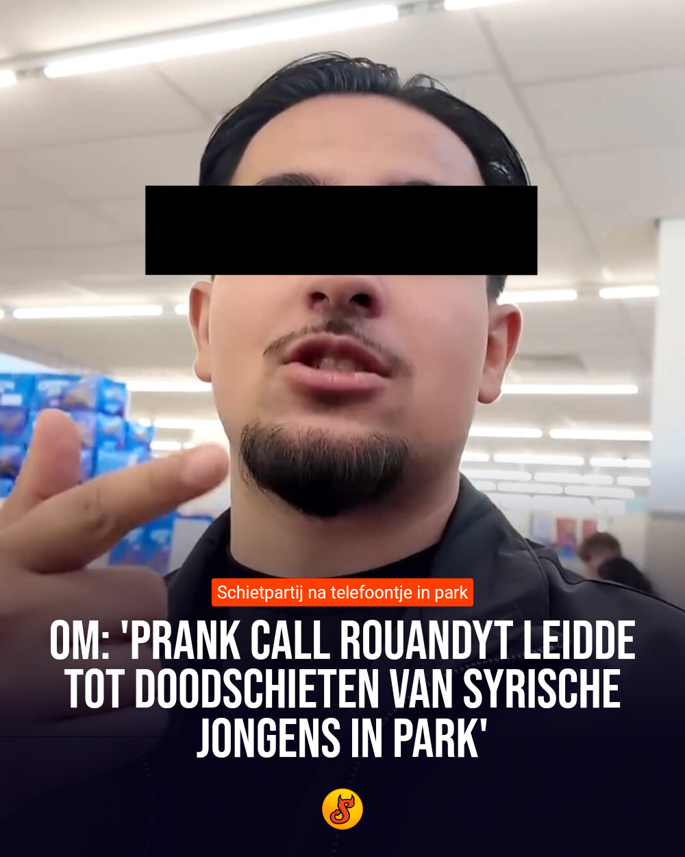 OM: 'Prank call RouandYT leidde tot doodschieten van Syrische jongens in park'