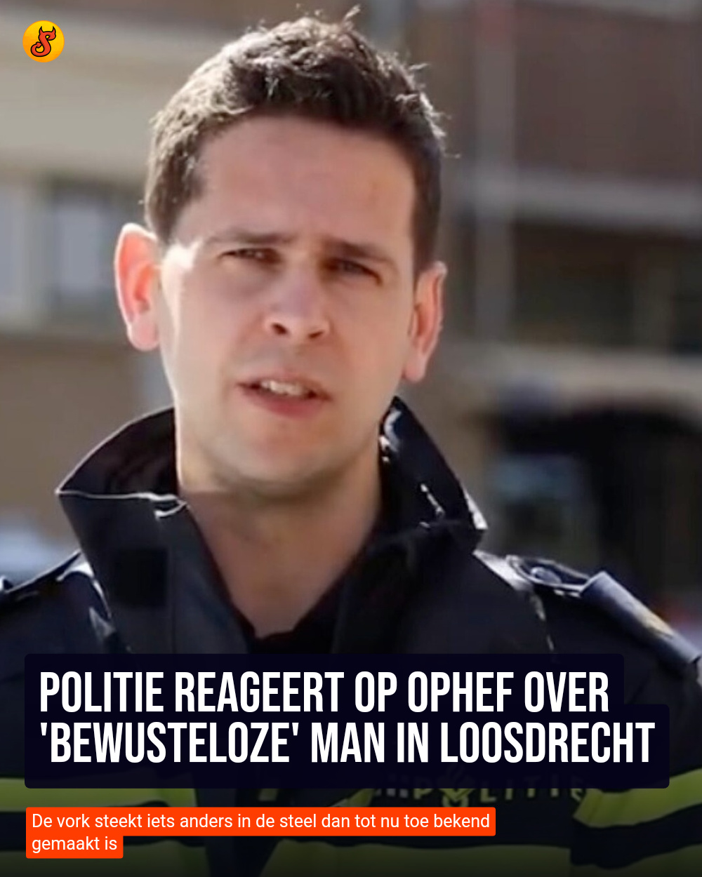 Politie reageert op ophef over 'bewusteloze' man in Loosdrecht