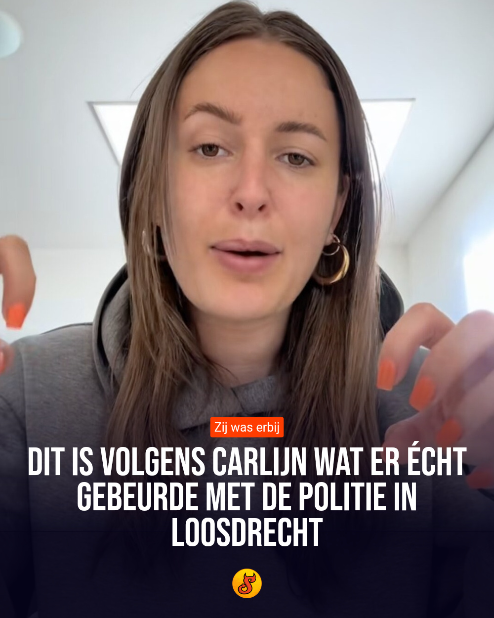 Dit is volgens Carlijn wat er écht gebeurde met de politie in Loosdrecht
