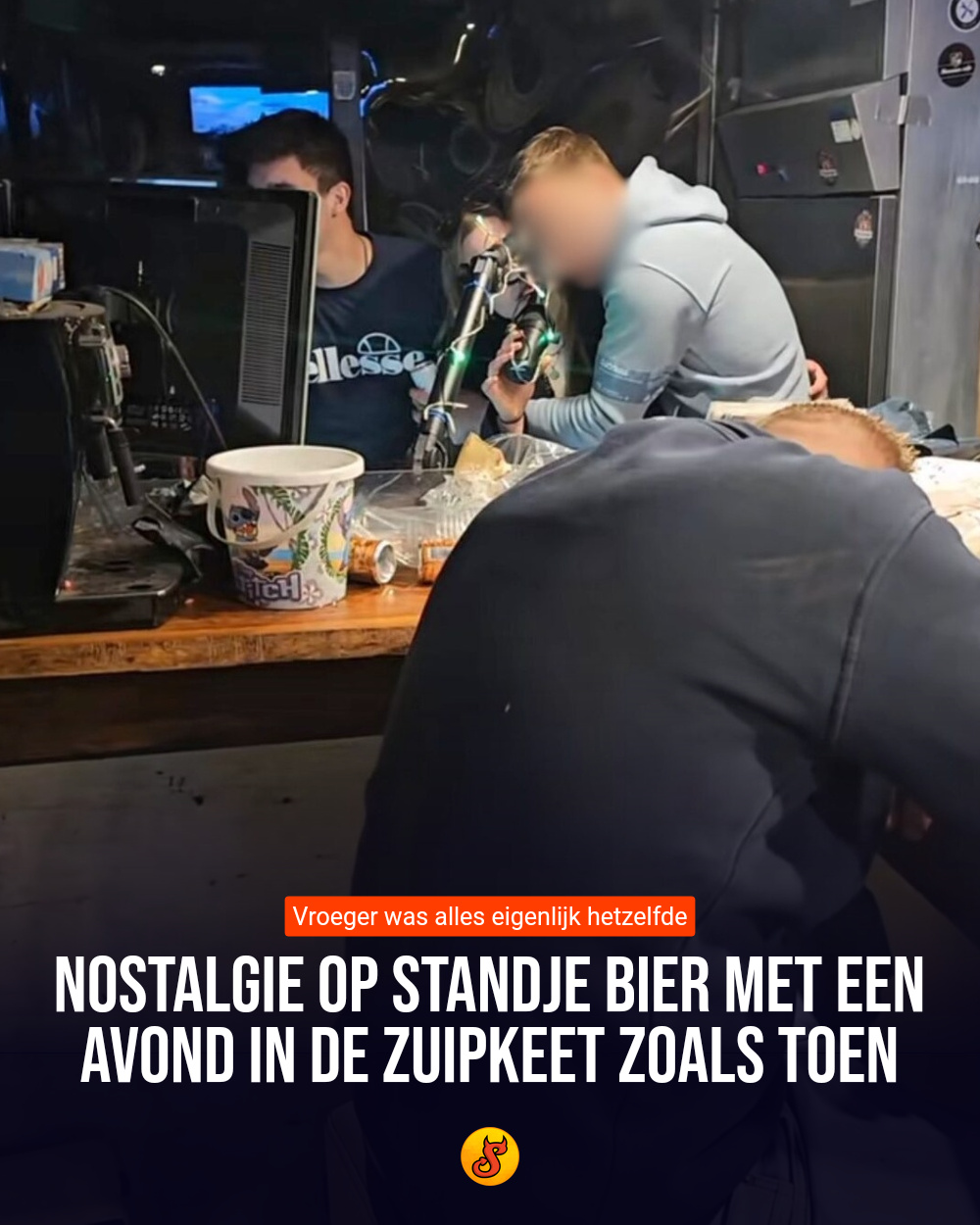 Nostalgie op standje bier met een avond in de zuipkeet zoals toen