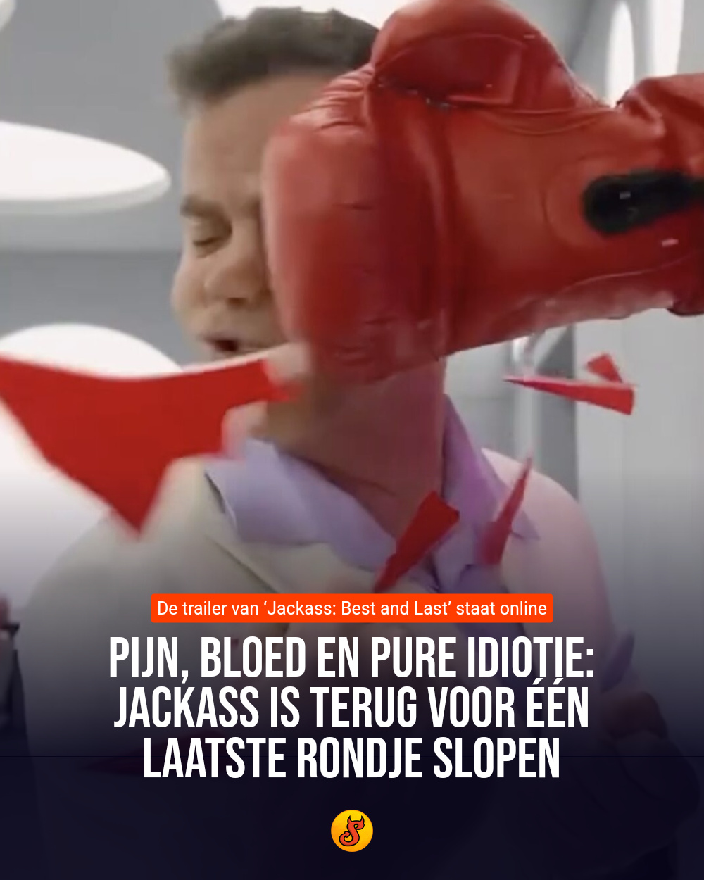 Pijn, bloed en pure idiotie: Jackass is terug voor één laatste rondje slopen