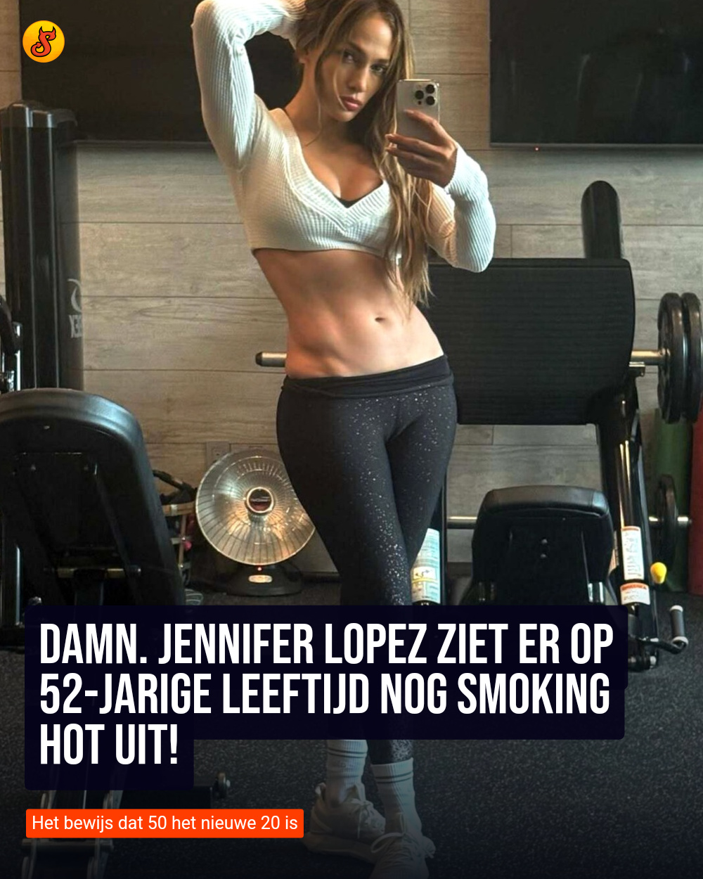 Damn. Jennifer Lopez ziet er op 52-jarige leeftijd nog smoking hot uit!