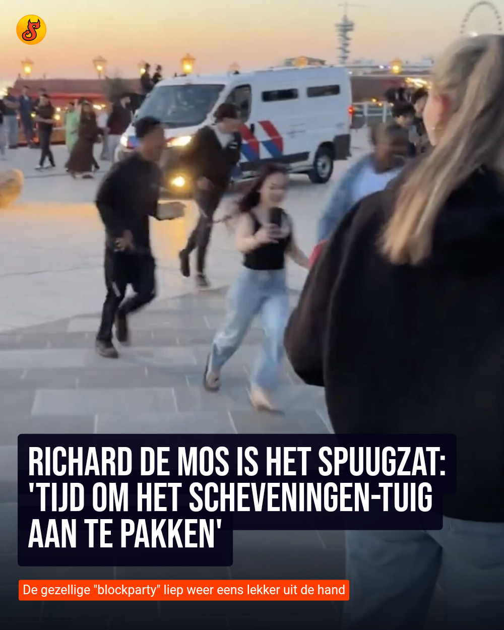 Richard de Mos is het spuugzat: 'Tijd om het Scheveningen-tuig aan te pakken'
