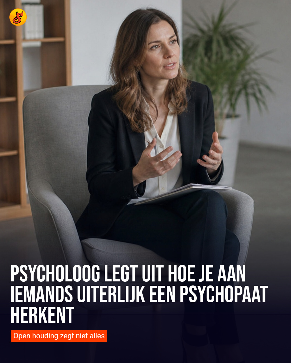 Psycholoog legt uit hoe je aan iemands uiterlijk een psychopaat herkent