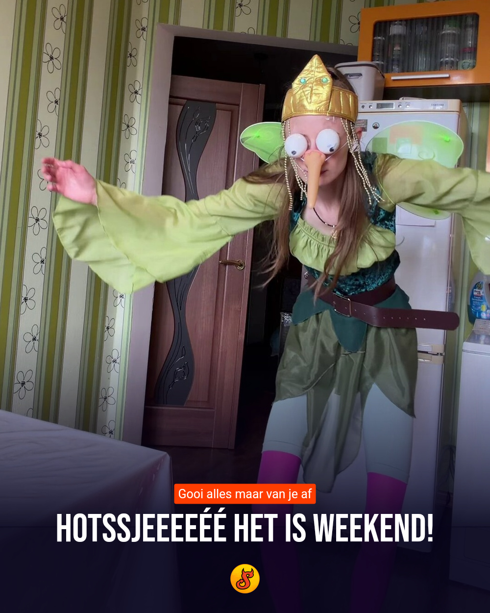 Hotssjeeeeéé het is weekend!