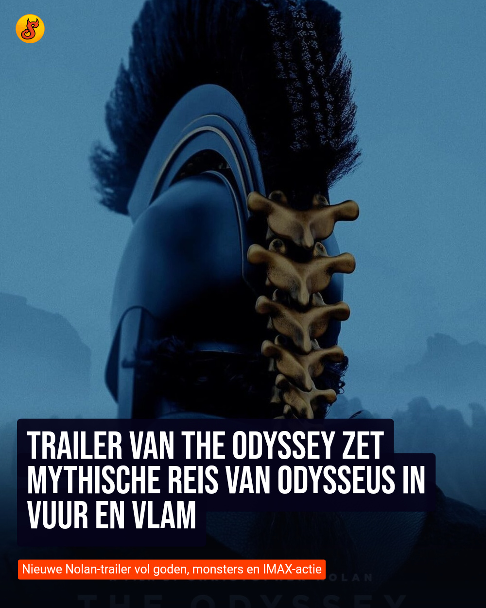 Trailer van The Odyssey zet mythische reis van Odysseus in vuur en vlam