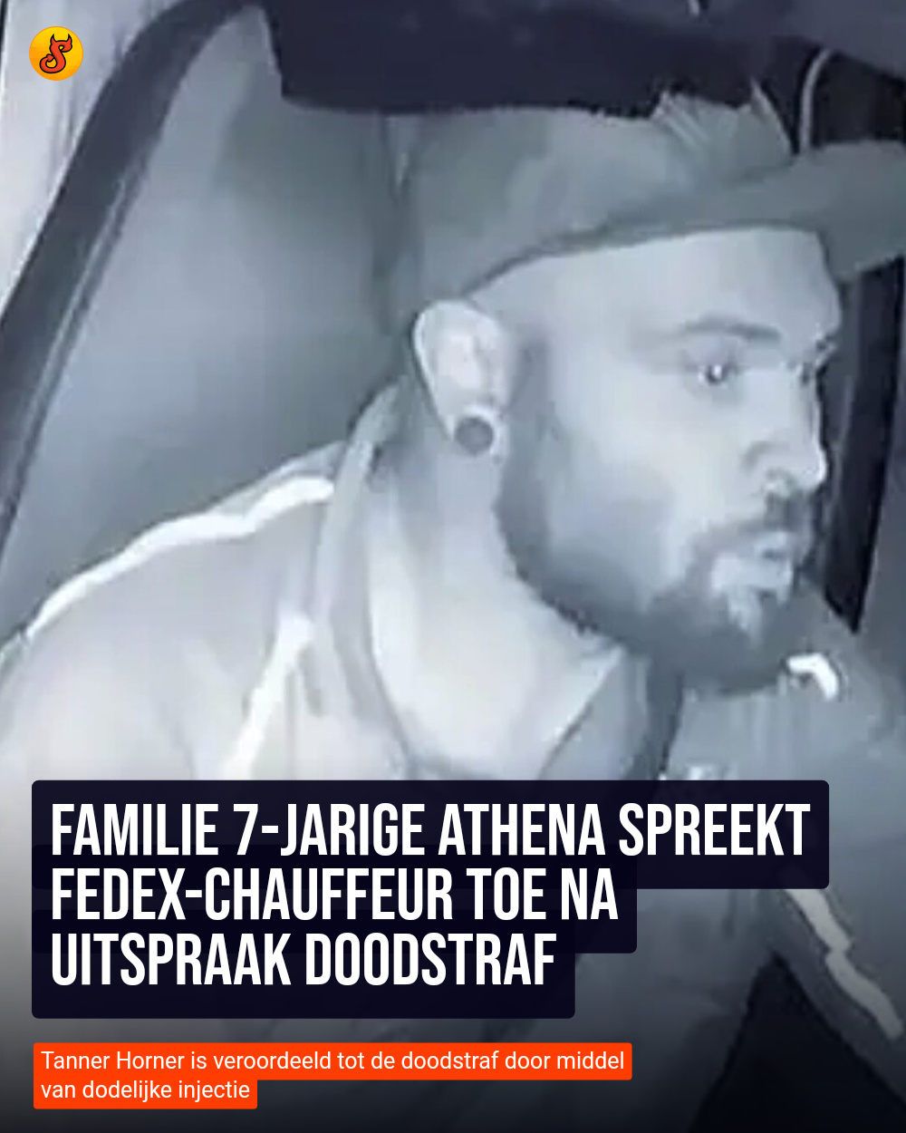 Familie 7-jarige Athena spreekt FedEx-chauffeur toe na uitspraak doodstraf