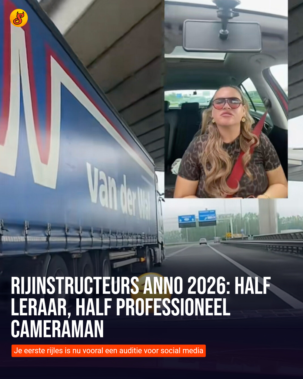 Rijinstructeurs anno 2026: Half leraar, half professioneel cameraman