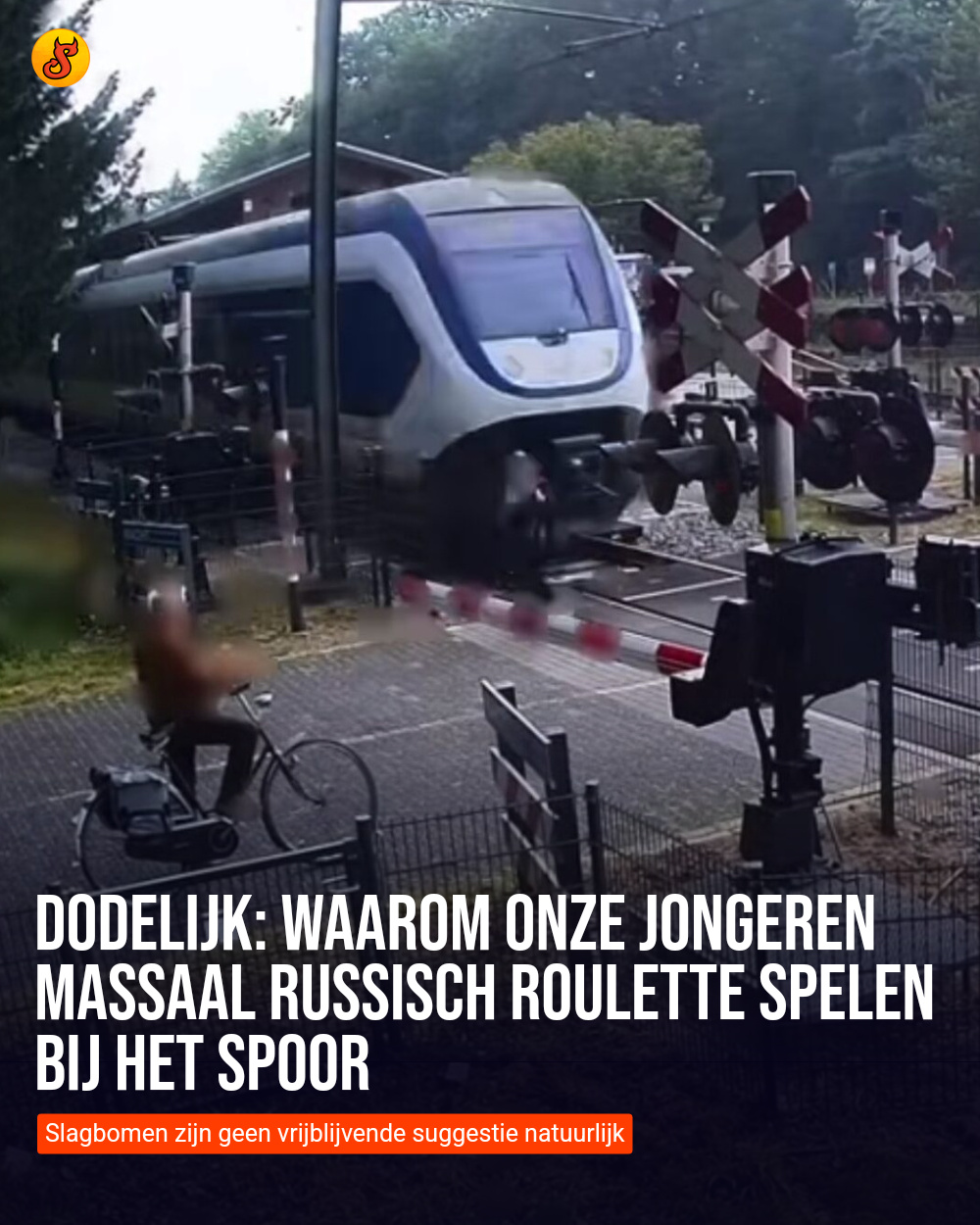 Dodelijk: Waarom onze jongeren massaal Russisch roulette spelen bij het spoor