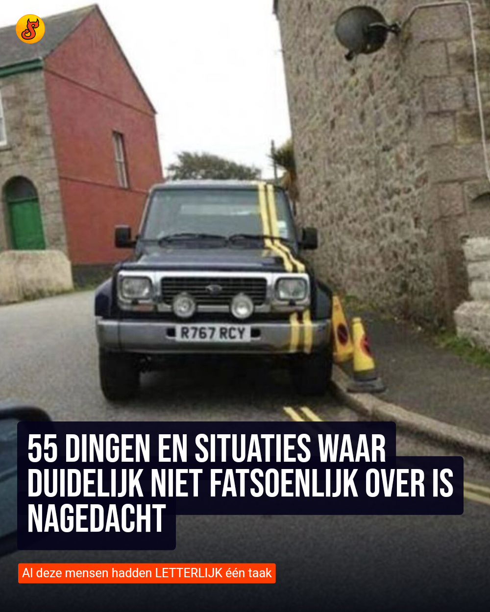 55 dingen en situaties waar duidelijk niet fatsoenlijk over is nagedacht