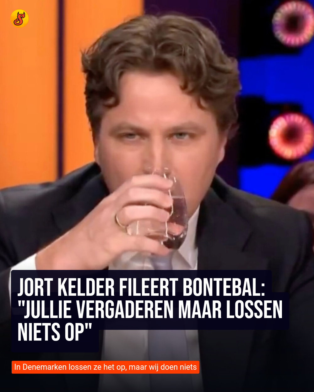 Jort Kelder fileert Bontebal: "Jullie vergaderen maar lossen niets op"