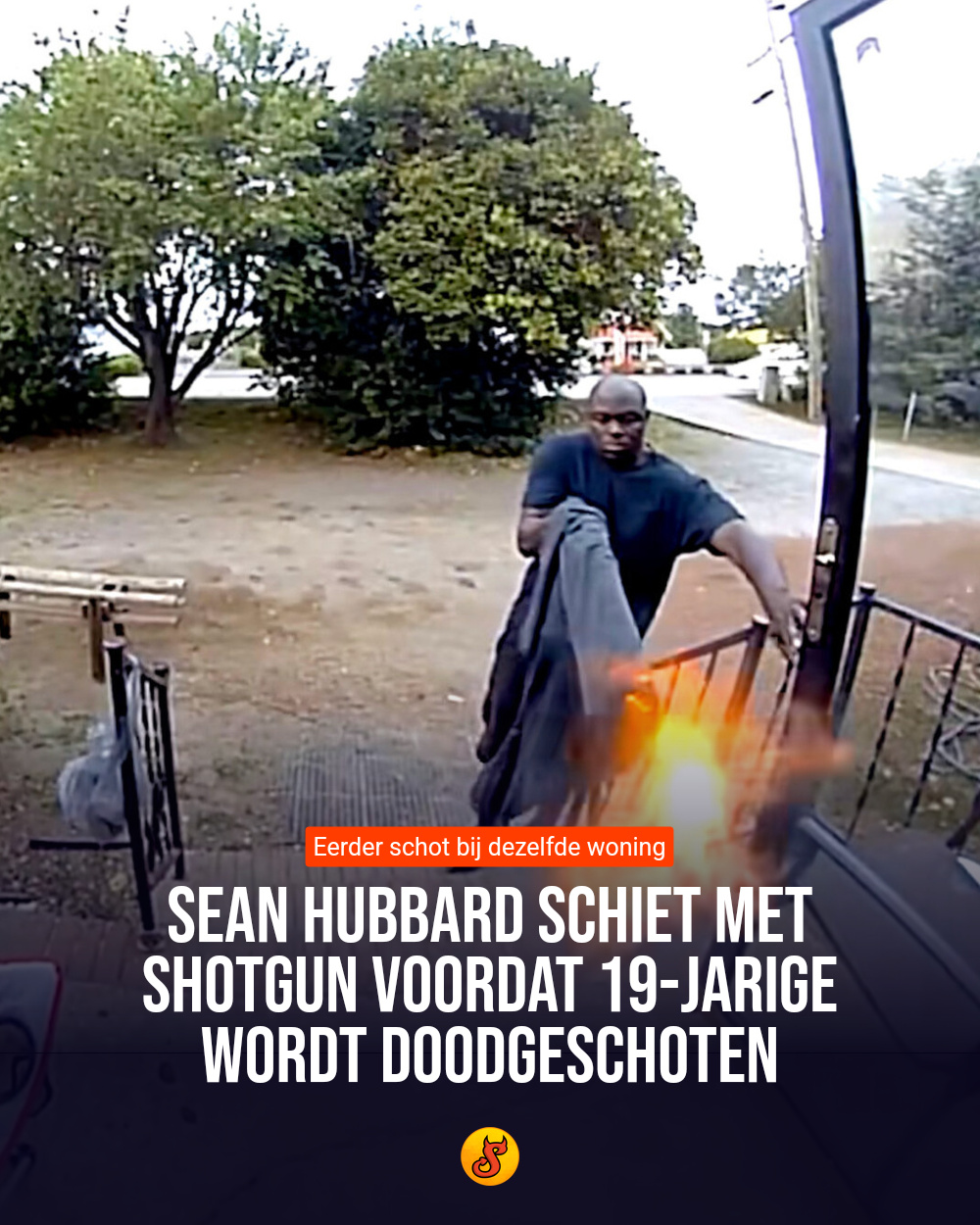 Sean Hubbard schiet met shotgun voordat 19-jarige wordt doodgeschoten