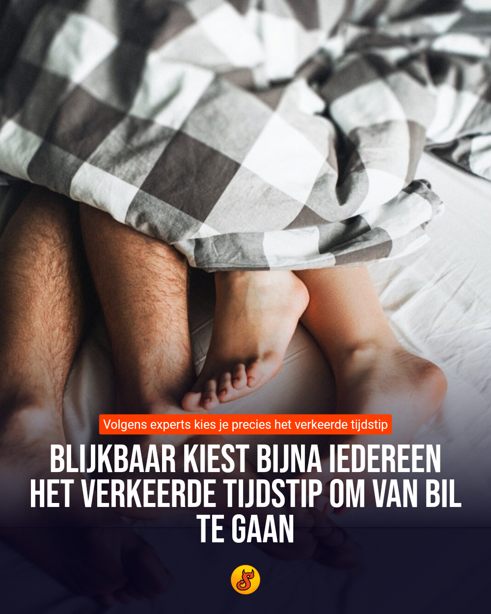 Blijkbaar kiest bijna iedereen het verkeerde tijdstip om van bil te gaan