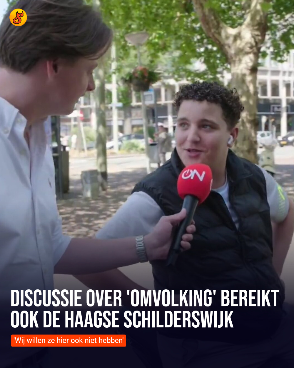 Discussie over 'omvolking' bereikt ook de Haagse Schilderswijk
