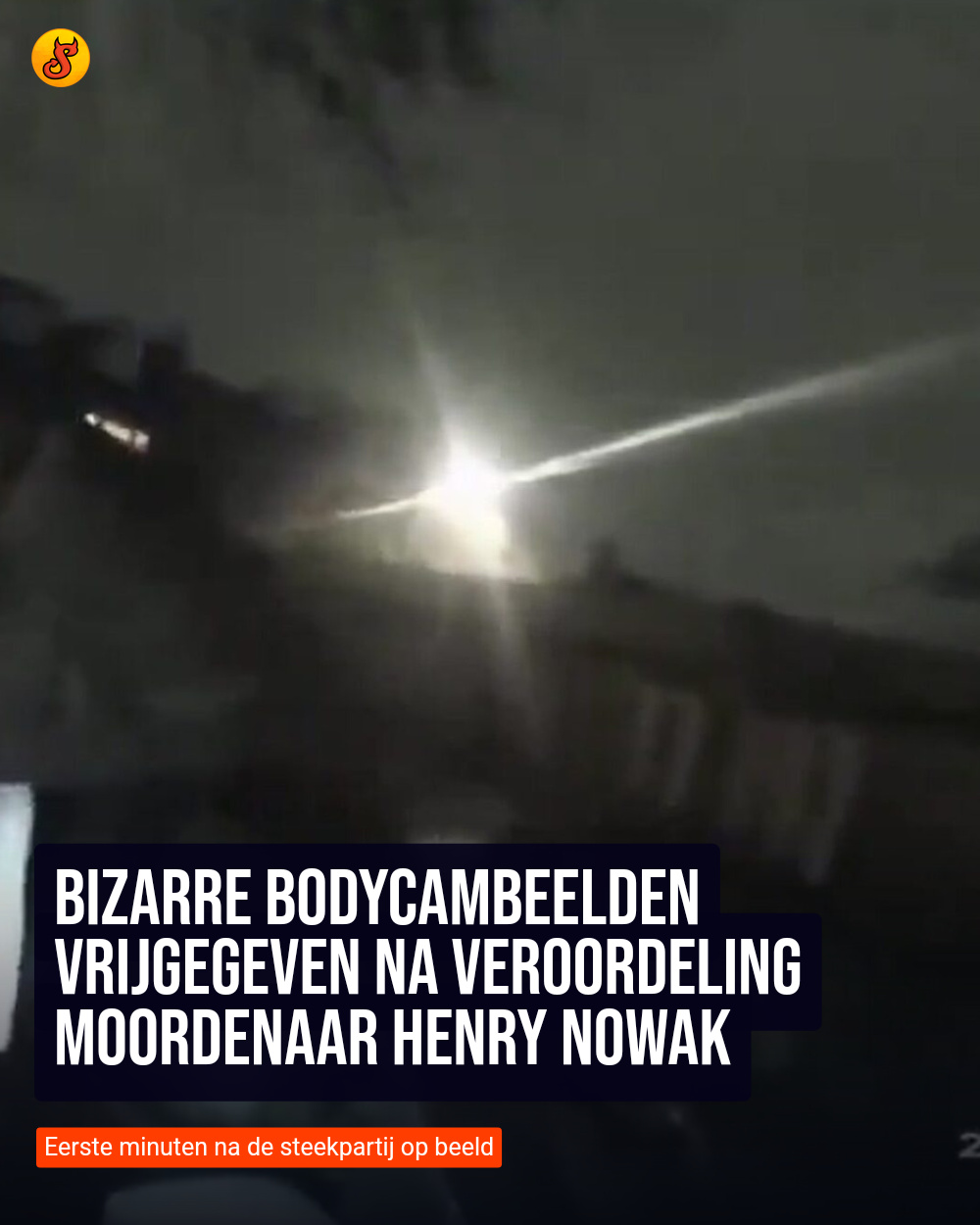 Bizarre bodycambeelden vrijgegeven na veroordeling moordenaar Henry Nowak