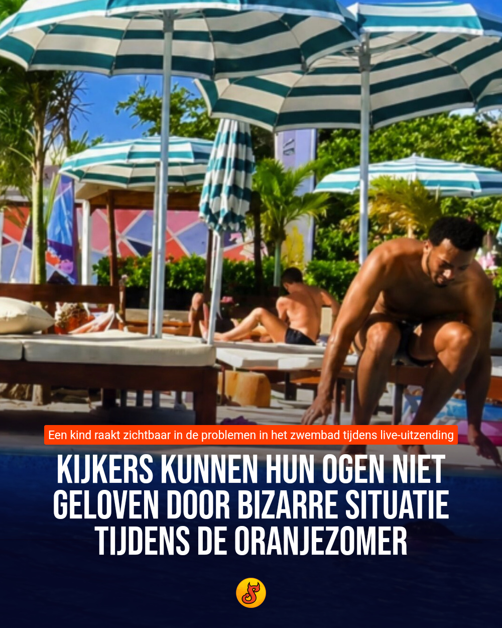 Kijkers kunnen hun ogen niet geloven door bizarre situatie tijdens De Oranjezomer