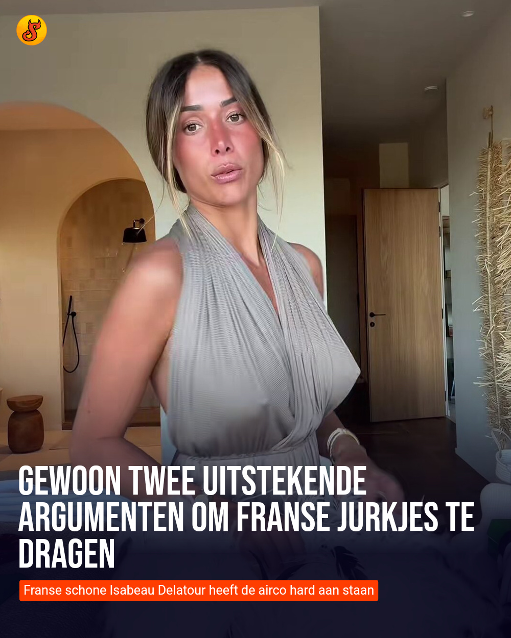Gewoon twee uitstekende argumenten om Franse jurkjes te dragen