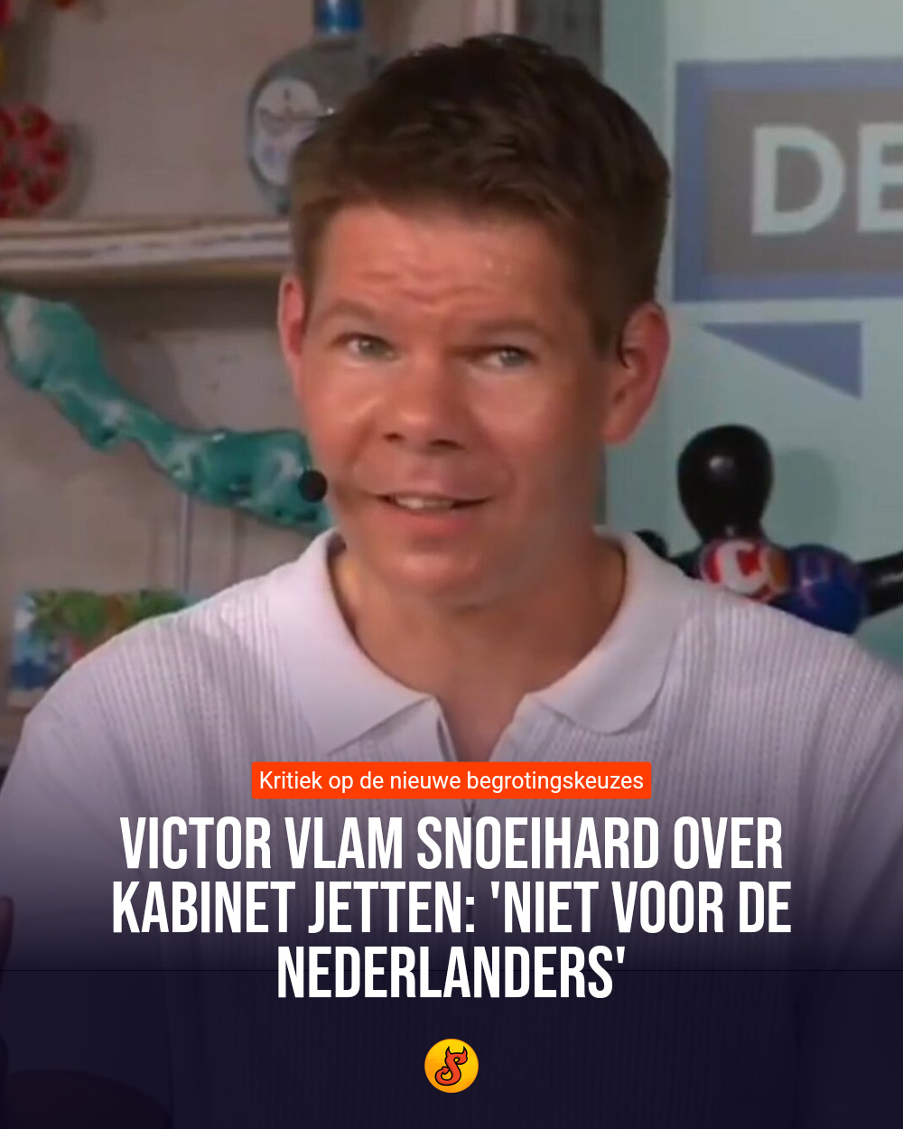 Victor Vlam snoeihard over kabinet Jetten: 'Niet voor de Nederlanders'